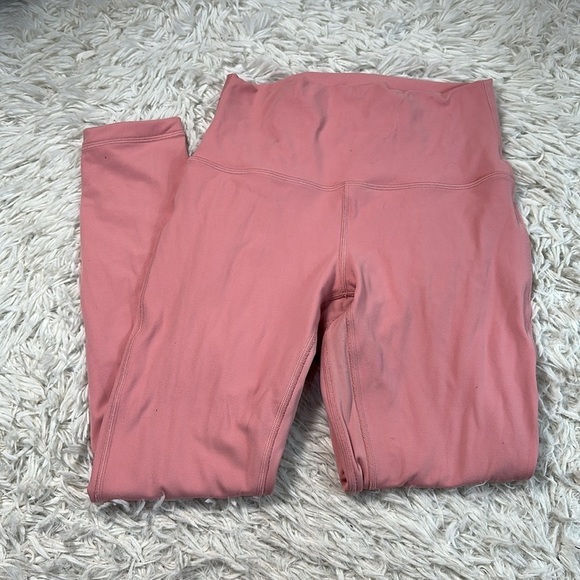 Lululemon Align High-Rise Pant 25" Pink Puff - Picture 1 of 6